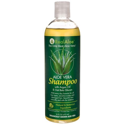 Real Aloe Aloe Vera Shampoo 16 fl oz Liquid - Walmart.com - Walmart.com