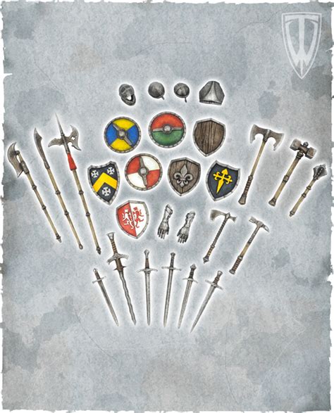 Weapons & Armour – Tabletop World