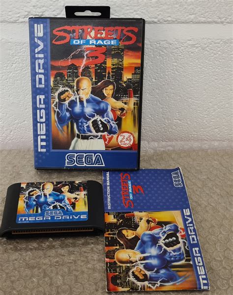 Streets of Rage 3 Sega Mega Drive Game – Retro Gamer Heaven