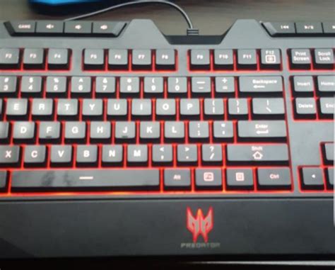 Acer Predator Gaming backlit keyboard, Computers & Tech, Parts ...