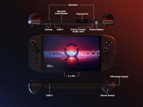 New images of Lenovo Legion Go leaked, featuring AMD Ryzen Z1 and AR glasses - Neowin