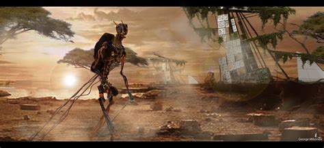 George Milioridis - Post Apocalyptic robot