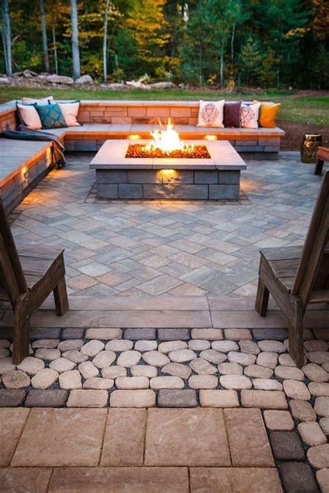 Easy Fire Pit Backyard Ideas (10) | Backyard seating area, Fire pit backyard, Backyard