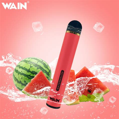 Different Flavors Available Disposable Vape Pen 1800 Puffs Wain Bar ...