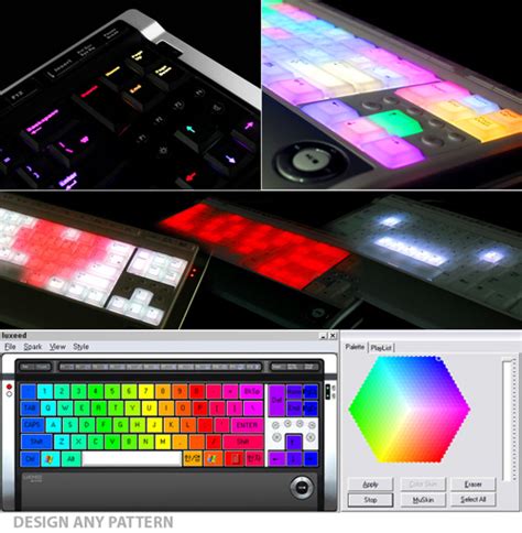 The Colorful Luxeed U5 Dynamic Pixel LED Keyboard