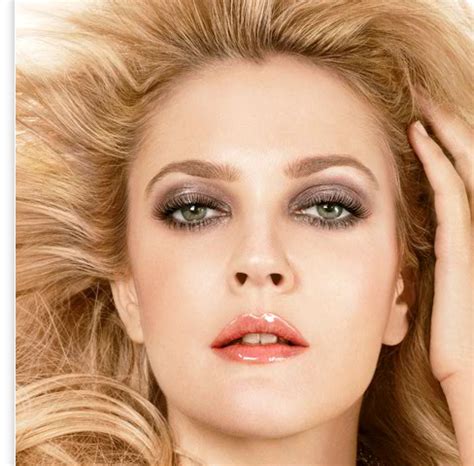 Drew Barrymore | Smokey eyes | Pinterest | Makeup, Coral lips and Eye