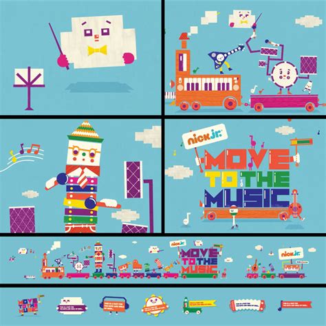 Nick Jr - Move to the music - WNW