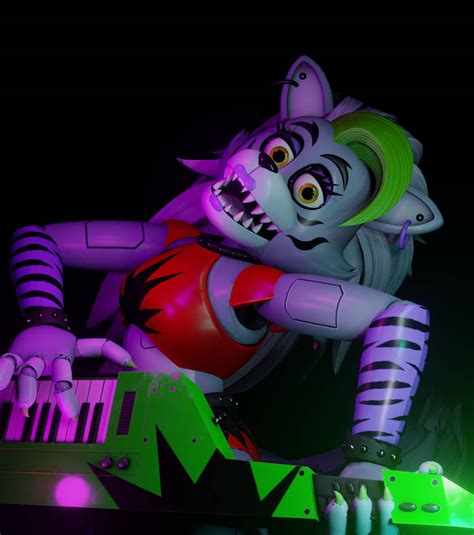 Roxy render [FNaF/Blender] by kokokokoko09 on DeviantArt