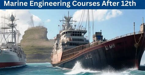 Marine Engineering Courses After 12th : 8 Best Top-Tier Programs