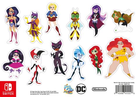 DC Super Hero Girls: Teen Power - Sticker - Promotendo