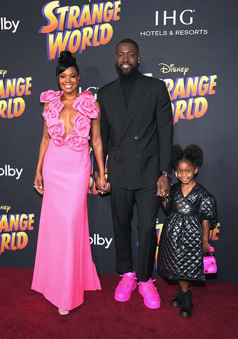 Gabrielle Union & Dwyane Wade’s Daughter Kaavia At ‘Strange World’ – Hollywood Life