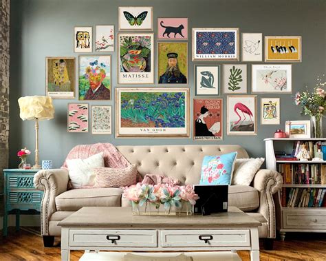 Eclectic Gallery Wall Art Set of 20 Eclectic Home Decor - Etsy