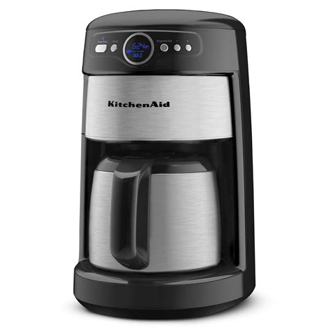KitchenAid KCM223OB Onyx Black 12-cup Thermal Carafe Coffee Maker - Free Shipping Today ...
