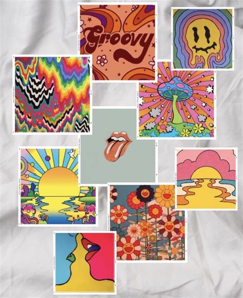 mood board | Painting art projects, Diy canvas art, Psychadelic art