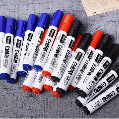 50pcs/lot High Quality Erasable School art supplies markers brush pen fineliner permanent marker ...