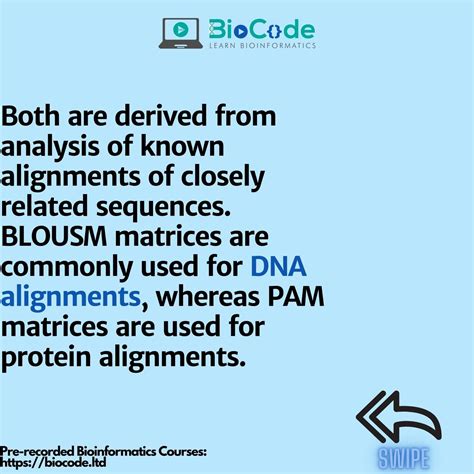 BioCode - In bioinformatics, the BLOSUM matrix is a...