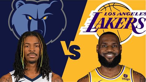 Memphis Grizzlies vs Los Angeles Lakers | IMPORTANT NBA PICKS AND ...