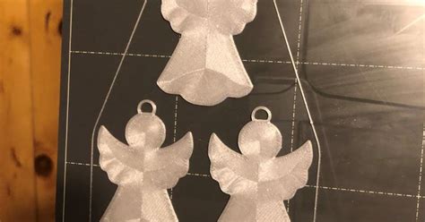 Christmas ornament Angel by ospalenka | Download free STL model ...