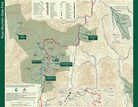 Roan Mountain State Park Maps, Files | State Park HQ