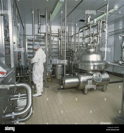 Milk processing equipment for pasteurisation and homogenization of ...