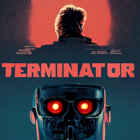 AI Generated Terminator Movie Poster (Made by Midjourney) : r/Terminator