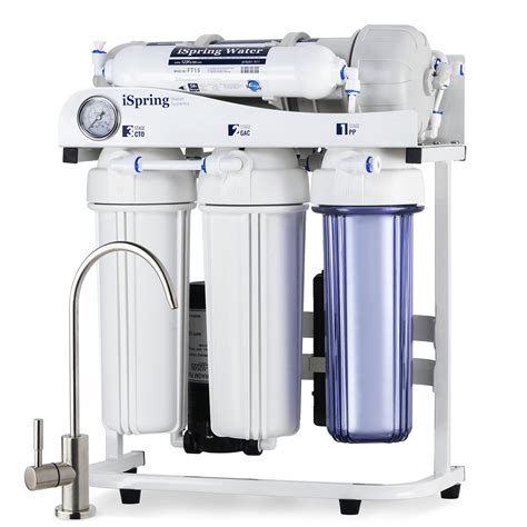 Buy iSpring RCS5T Commercial Tankless Reverse Osmosis RO Water Filter System with 1.5:1 Pure to ...