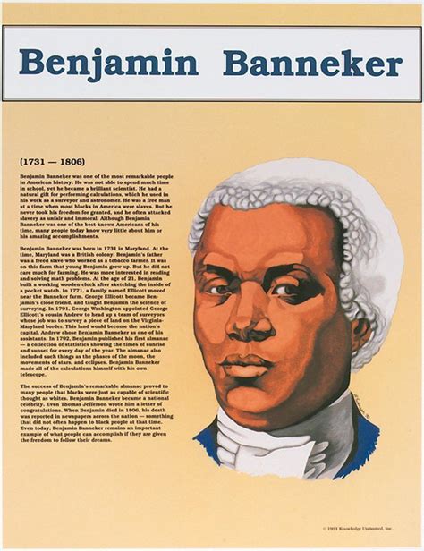 Benjamin Banneker African American Scientists, African American ...