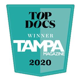 Tampa Magazine Top Docs Winner 2020