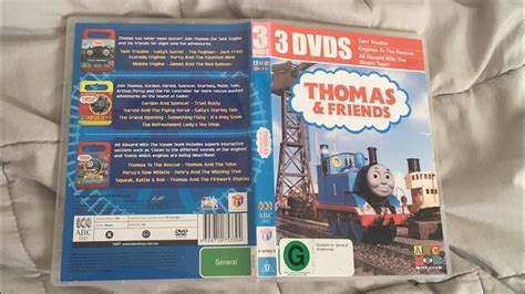 Opening and Closing To "Thomas & Friends: 3 DVDs" (ABC For Kids) DVD Australia (2007) Triple ...