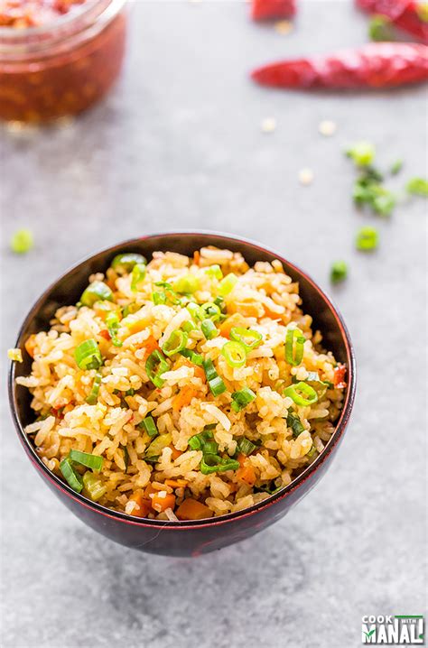 Schezwan Fried Rice - Cook With Manali