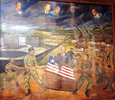 Kirkham's Mission Blog from Liberia: Visit to Liberia National Musuem