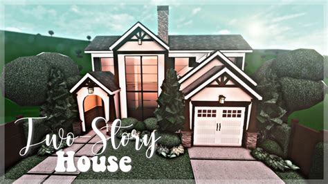 Roblox Bloxburg - Two-Story Family House Exterior Design - Minami Oroi ...