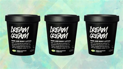 Lush Dream Cream Sold Out After Claims It Treated Eczema - Allure