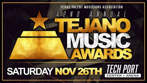 42nd Annual Tejano Music Awards Announces Performance Lineup, Ticket ...