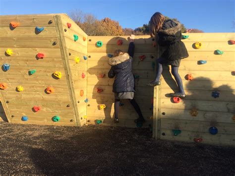 St Elizabeth's School - Bouldering Climbing Wall | Pentagon Play