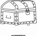Pirate Treasure Chest Coloring Page sketch template