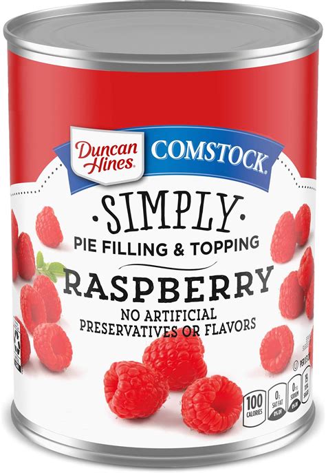 Amazon.com : Duncan Hines Comstock No Sugar Added Pie Filling & Topping ...