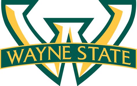 Wayne State Warriors Primary Logo (2007-Pres) - | Wayne state, Wayne state university, Wayne