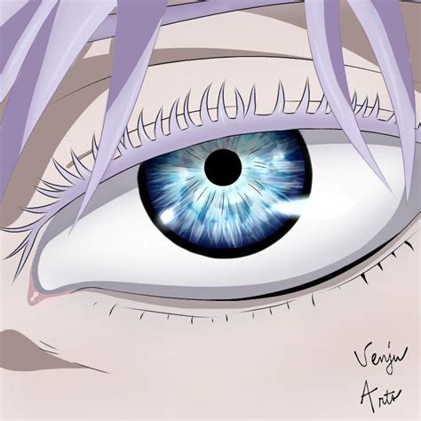 Gojou Satoru's eye | Jujutsu, Fan art, Power