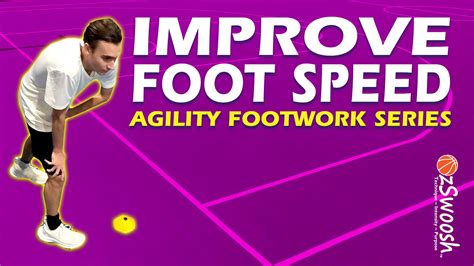 agility footwork drills using markers - Ozswoosh