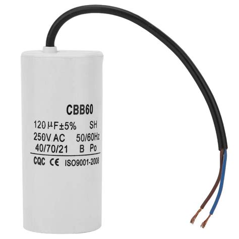 AC Motor Run Capacitor - 250V, 120uF, 5060Hz - entry Georgia | Ubuy