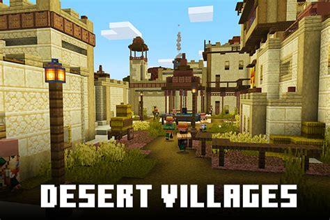 How to find desert villages in Minecraft