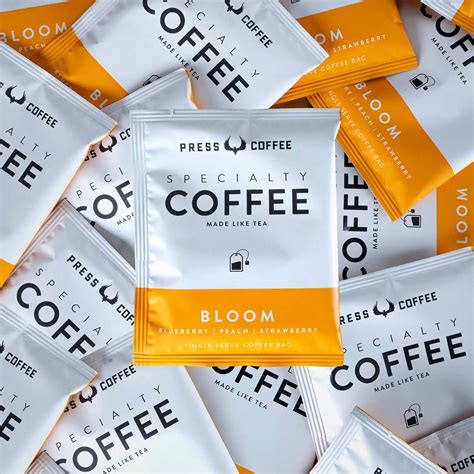 Bloom Single Serve Coffee Bags – Press Coffee Roasters