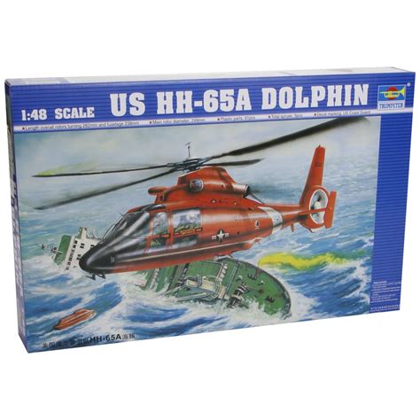 Trumpeter 1/48 HH65A Dolphin Search and Rescue US Coast Guard ...