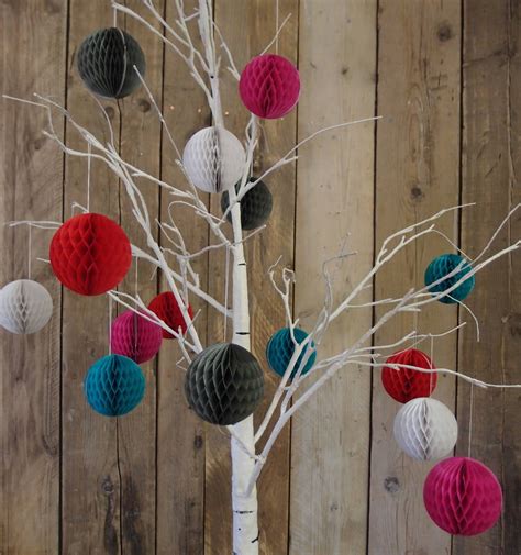 Set Of Five Paper Ball Decorations By Petra boase Ltd ...