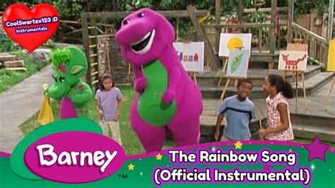 Barney: The Rainbow Song (Full Official Instrumental) - YouTube