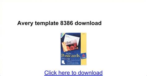 87 Create Avery Postcard Template 8386 Formating with Avery Postcard Template 8386 - Cards ...