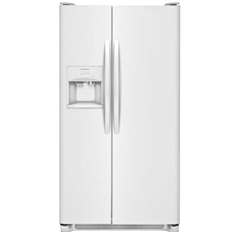 White Standard-Depth Side-by-Side Refrigerators at Lowes.com