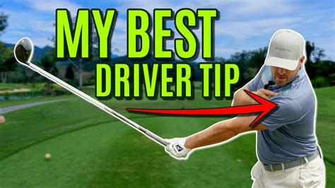 GOLF: My BEST Driver Tip!! (MORE DISTANCE!) - YouTube