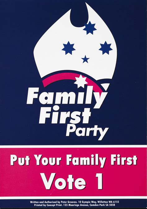 Family First poster 2005 | Ephemera PR8783 View more images … | Flickr